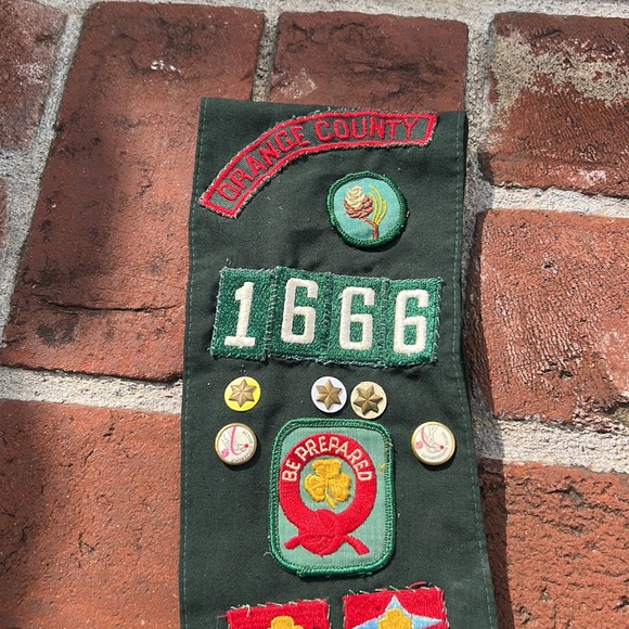 girl scout Accessories Vintage Girl Scout Sashbadges Orange County